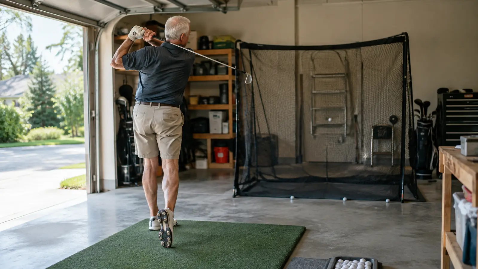10 Reasons a Golf Hitting Mat Beats the Driving Range